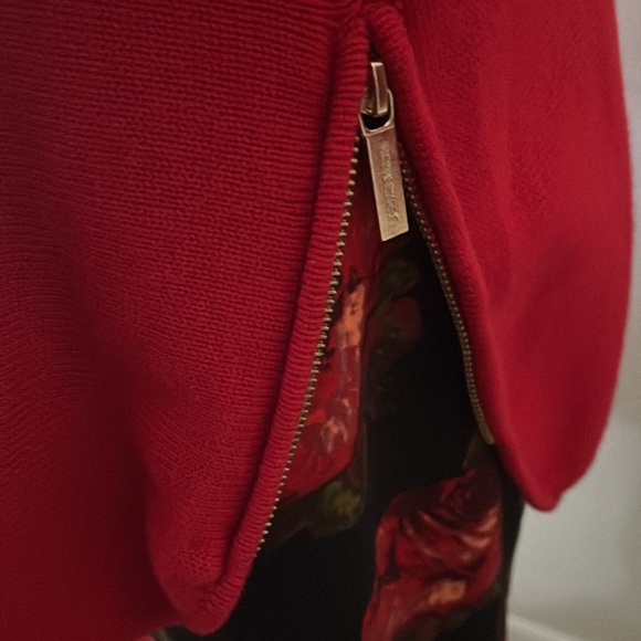 Michael Kors Red Tunic Sweater - Picture 9 of 11